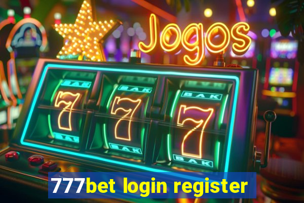 777bet login register